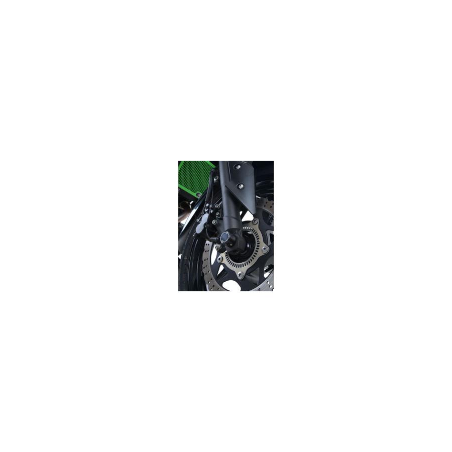 R&G (アールアンドジー) フォークプロテクター ブラック NINJA300 Ninja250 ニンジャ250 [JBK-EX250L] RG-FP0128BK