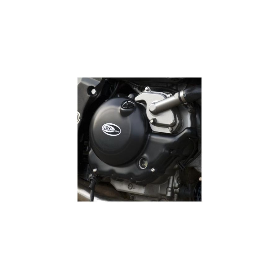 R&G (アールアンドジー) エンジンケースカバーセット ポリプロピレン ブラック SV650 RG-KEC0043BK