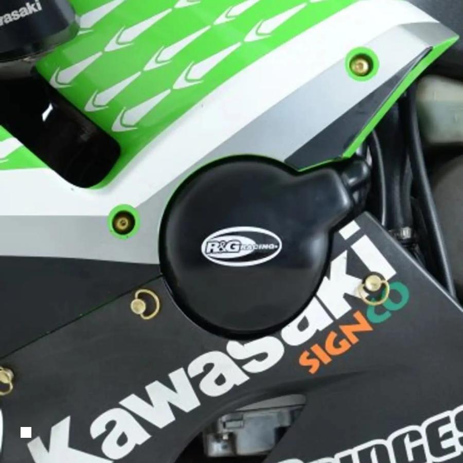R&G (アールアンドジー) エンジンケースカバー ポリプロピレン ブラック ZX-6R/RR RG-KEC0061BK