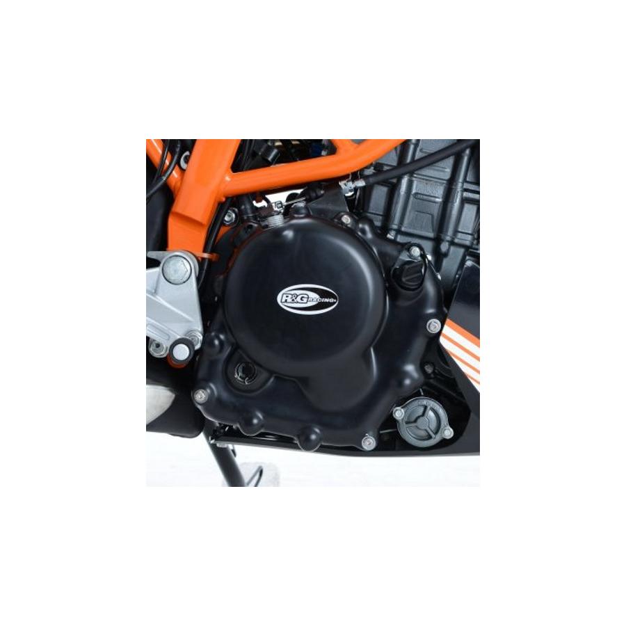 R&G (アールアンドジー) エンジンケースカバー ポリプロピレン ブラック 390DUKE[デューク] RG-KEC0062BK