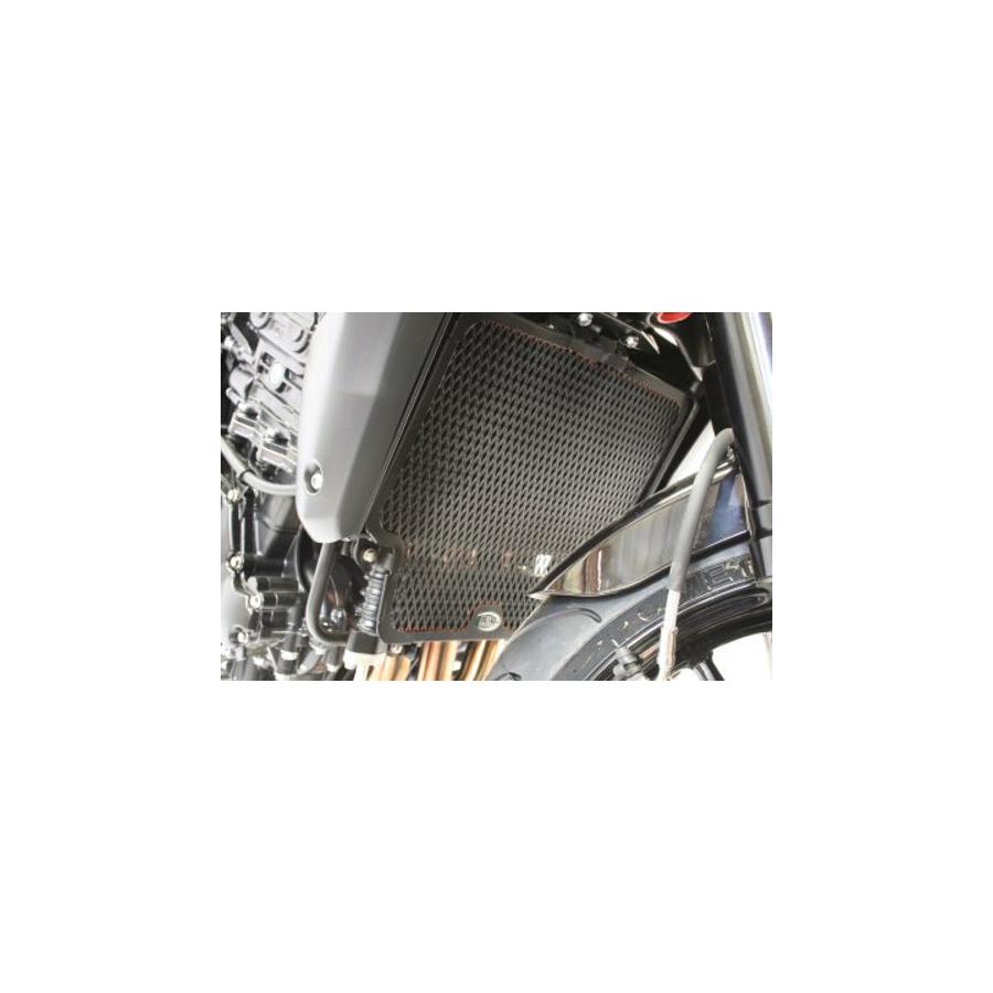 R&G (アールアンドジー) ラジエター&オイルクーラーガードセット ブラック SPEED TRIPLE T1050[スピードトリプル](10) RG-RAD0098BK