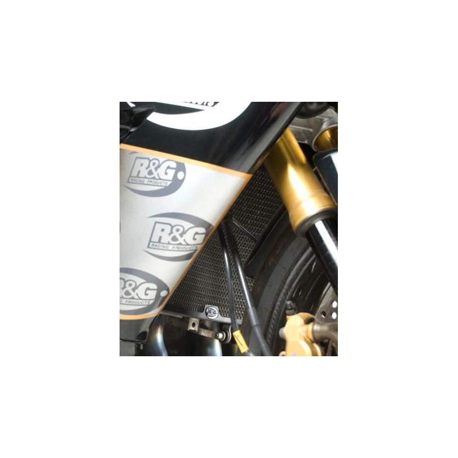 R&G (アールアンドジー) ラジエターガード ブラック ZX-10R(04/05) RG-RAD0130BK