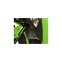 R&G (アールアンドジー) ラジエターガード アルミニウム ブラック Ninja250R ニンジャ250R Ninja300 Ninja250 Z250 Z3...