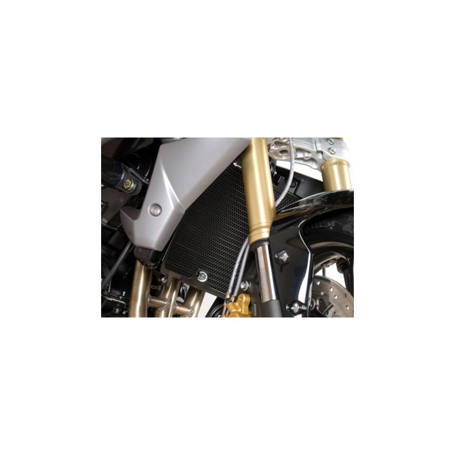 R&G (アールアンドジー) ラジエターガード ブラック STREET TRIPLE 675 [ストリートトリプル] RG-RAD0142BK