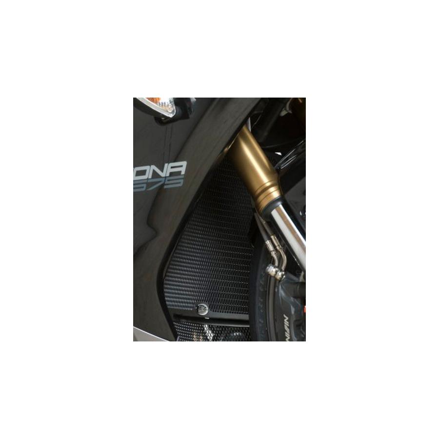 R&G (アールアンドジー) ラジエターガード ブラック DAYTONA 675 [デイトナ] RG-RAD0145BK