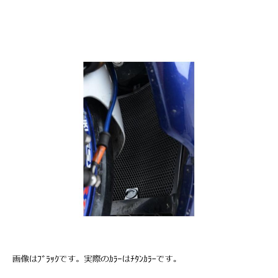 R&G (アールアンドジー) ラジエターガード アルミニウム チタン GSX-R1000(K5/K6) RG-RAD0169TI