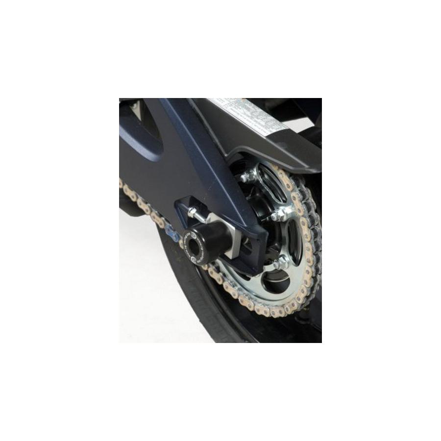 R&G (アールアンドジー) スイングアームプロテクター ブラック シャフト寸法 14mm/19.5mm GSX-R750 GSX-R600 RG-SP0050BK