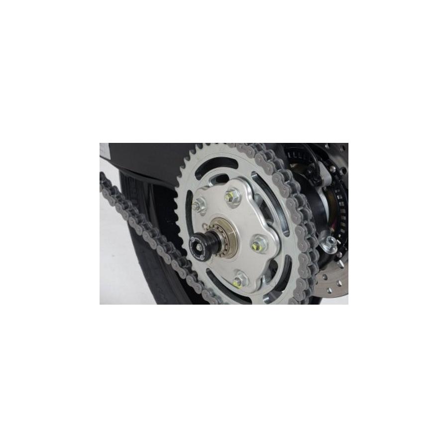 R&G (アールアンドジー) スピンドルスライダー ブラック HYPERMOTARD[ハイパーモタード] HYPERSTRADA[ハイパーストラーダ] RG-SS0037BK