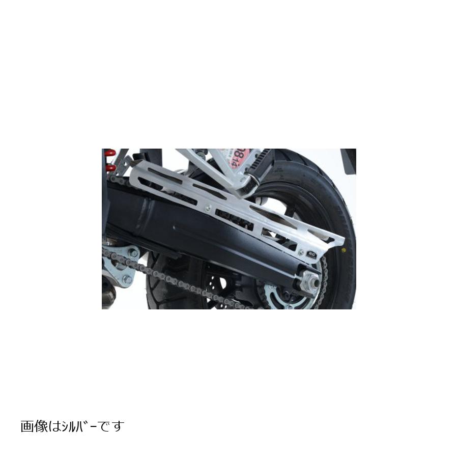 R&G (アールアンドジー) チェーンガード アルミニウム ブラック DL1000 V-STROM[V-ストローム] RG-CG0005BK