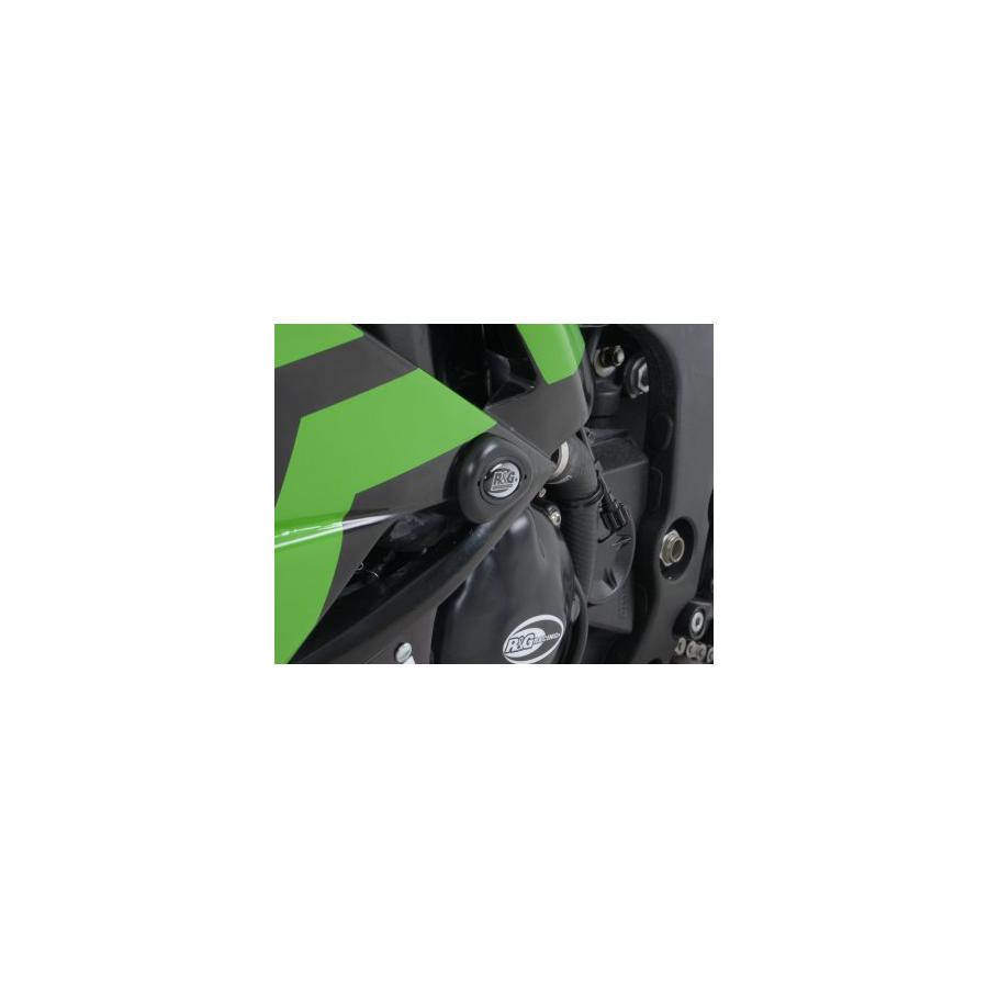 R&G (アールアンドジー) エアロクラッシュプロテクター ホワイト ZX-6R/RR RG-CP0336BL