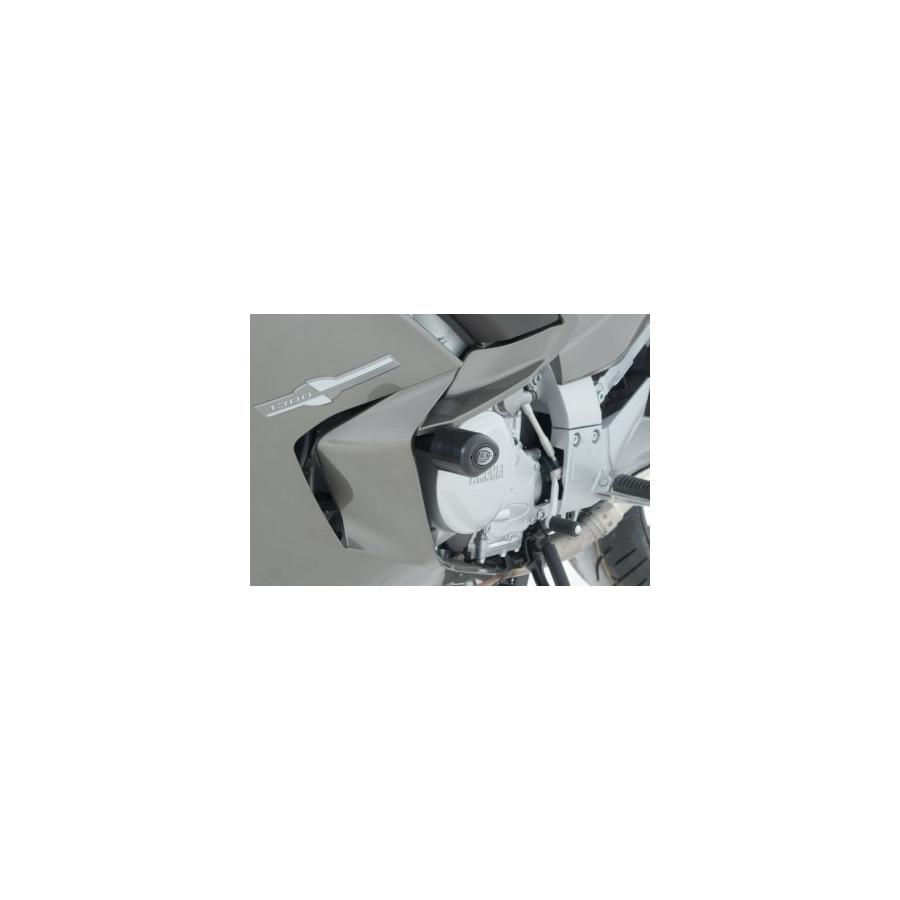 R&G (アールアンドジー) エアロクラッシュプロテクター ブラック FJR1300 RG-CP0346BL