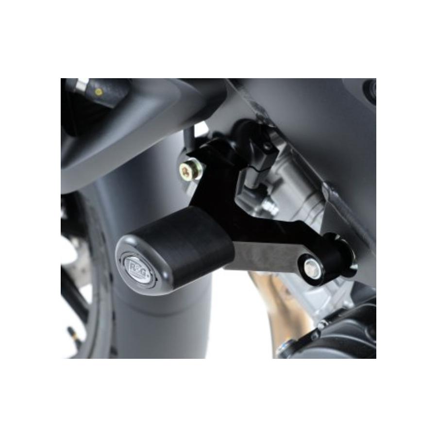 R&G (アールアンドジー) エアロクラッシュプロテクター ブラック DL1000 V-STROM[V-ストローム] RG-CP0369BL