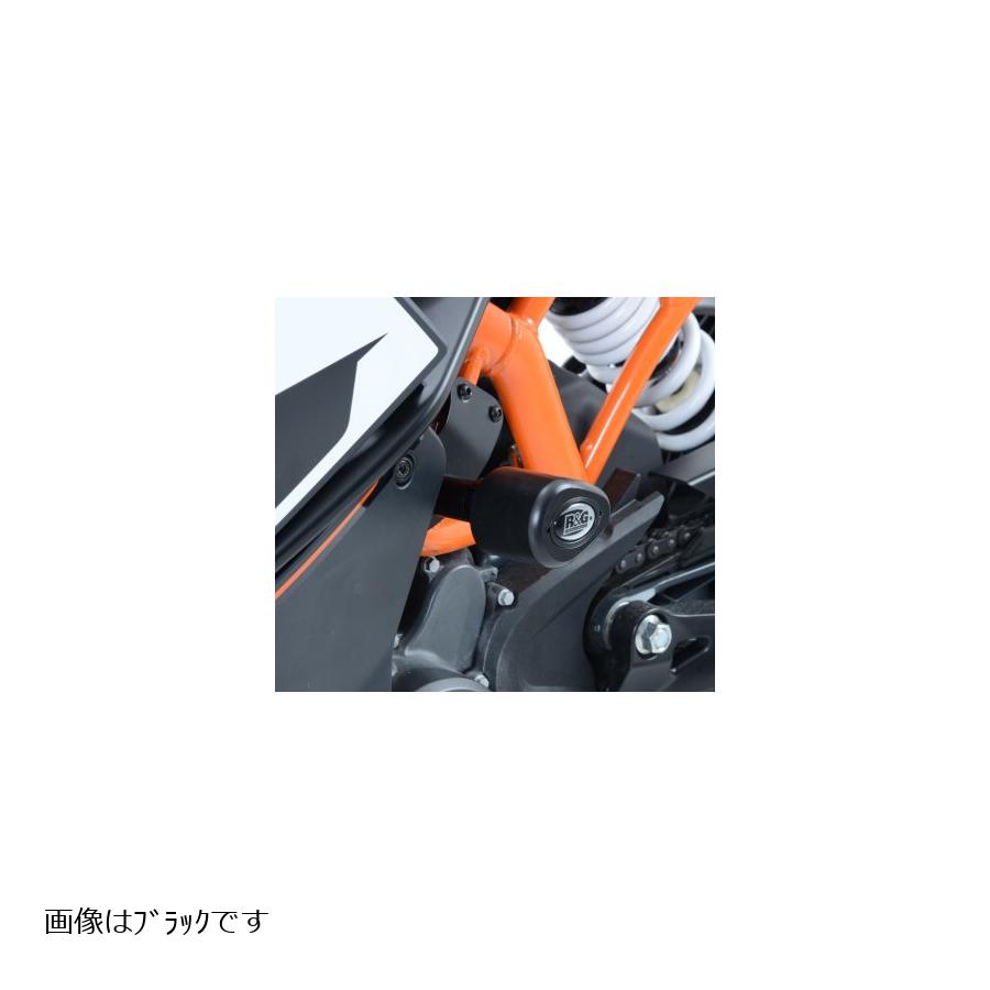 R&G (アールアンドジー) エアロクラッシュプロテクター ホワイト RC125 RC200 RC390 RG-CP0377WH