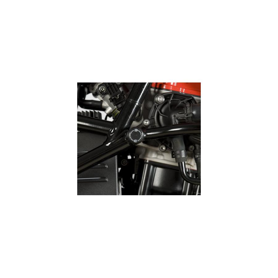 R&G (アールアンドジー) フレームインサート ブラック NUDA900/R [ヌーダ] F800GS F700GS F650GS RG-FI0039BK