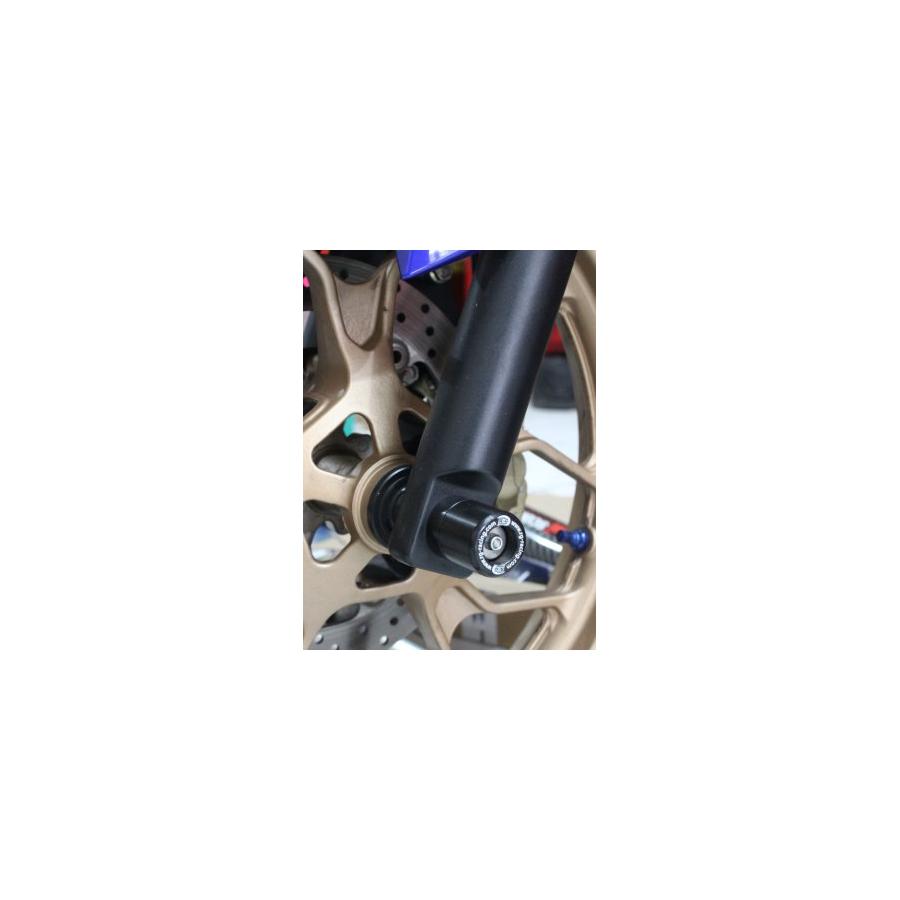 R&G (アールアンドジー) フォークプロテクター ブラック YZF-R25 YZF-R3 MT-25 RG-FP0162BK