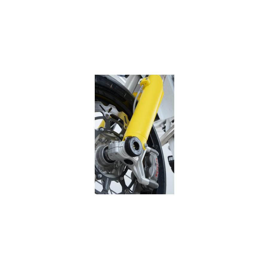 R&G (アールアンドジー) フォークプロテクター ブラック HUSQVARNA FS450 RG-FP0165BK
