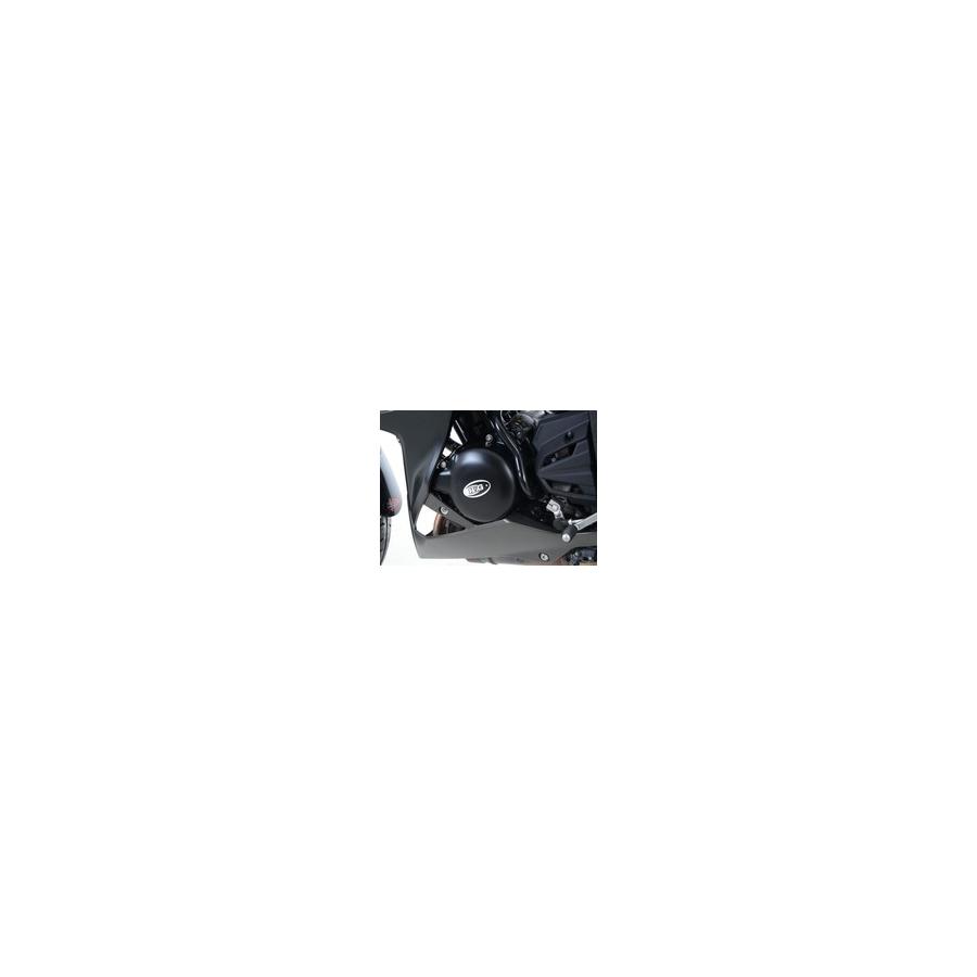 R&G (アールアンドジー) エンジンケースカバーセット ポリプロピレン ブラック Ninja250 ニンジャ250 [JBK-EX250L] NINJA300 RG-KEC0048BK