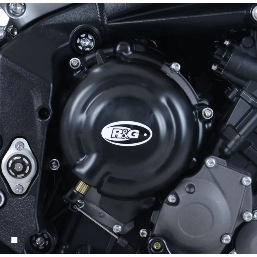 アールアンドジー エンジンケースカバーSET ブラック TRIUMPH Daytona675 13-15 RG-KEC0050BK