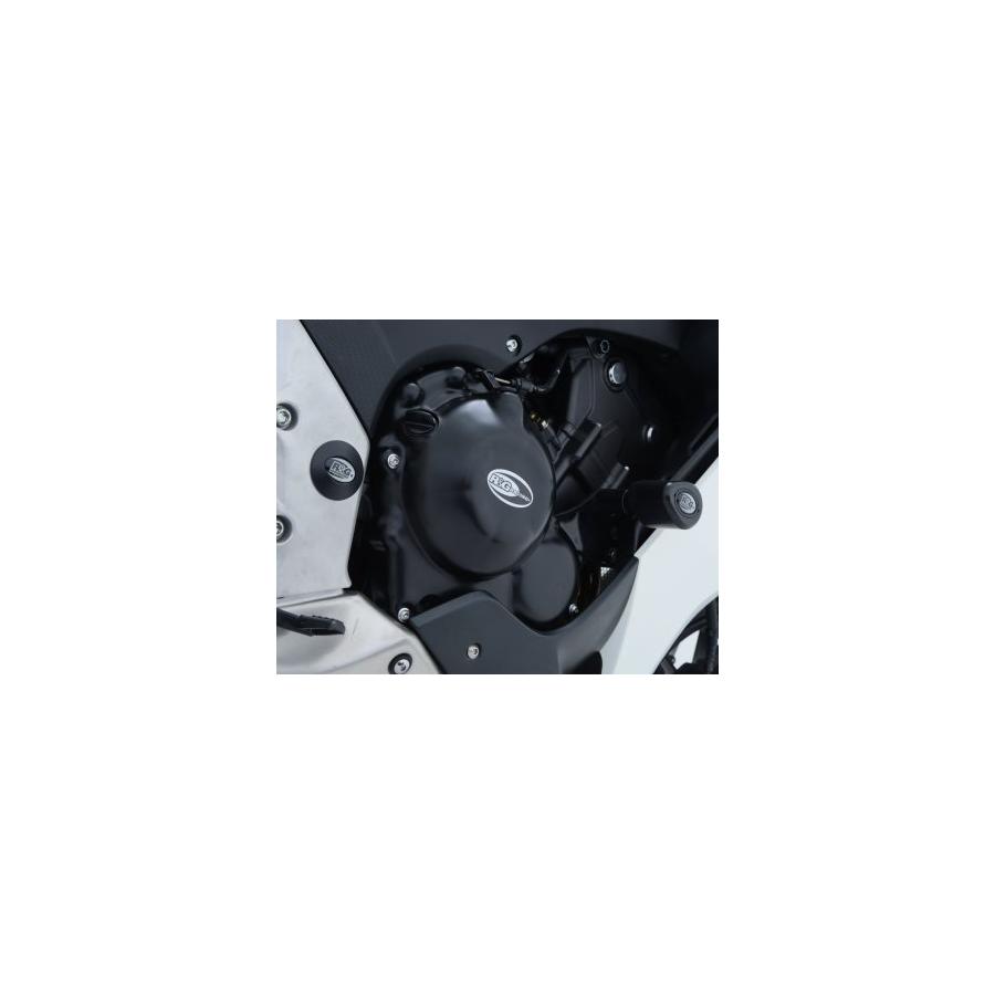 R&G (アールアンドジー) エンジンケースカバーセット ポリプロピレン ブラック CBR500R/CB500F CBR400R/CB400F RG-KEC0054BK