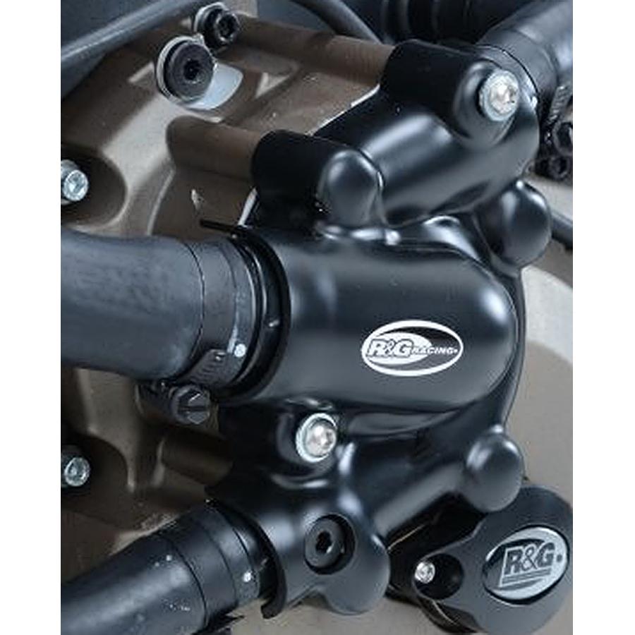 R&G (アールアンドジー) エンジンケースカバーセット ポリプロピレン ブラック MONSTER1200 [モンスター] MONSTER1200S [モンスター] RG-KEC0069BK