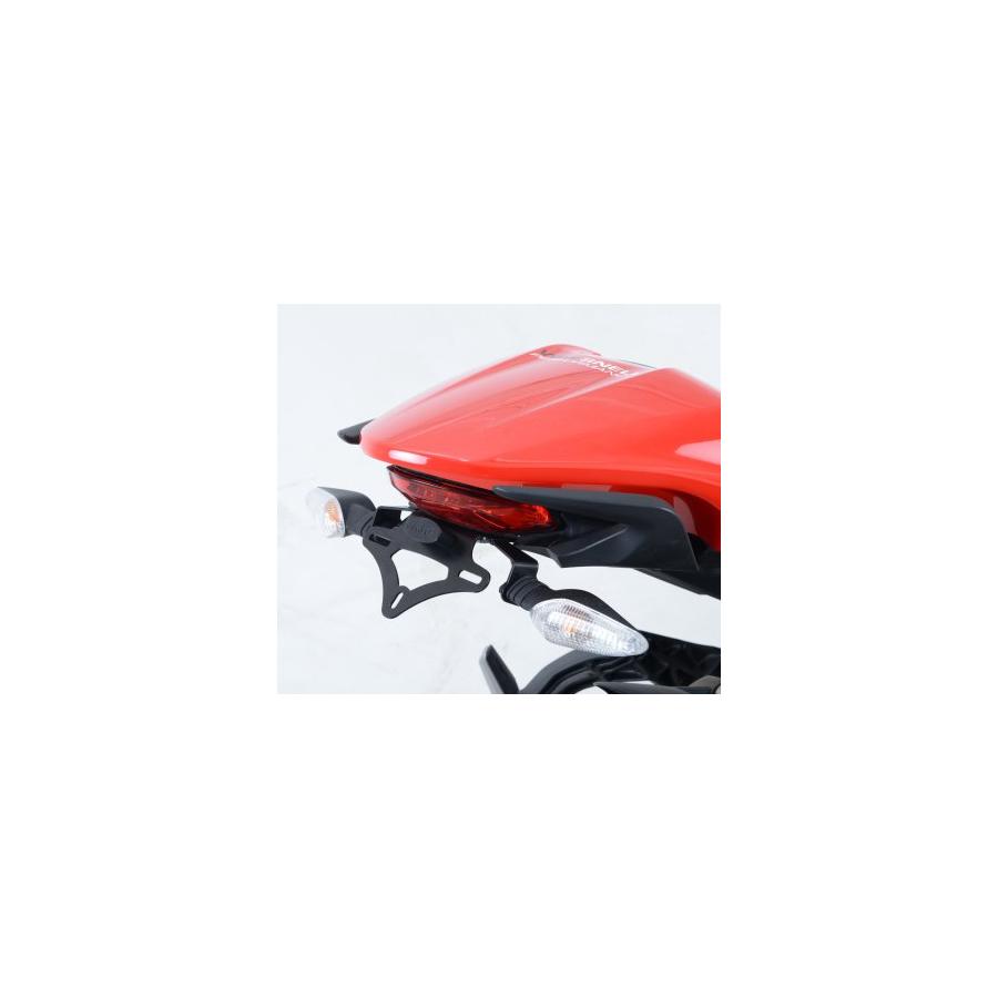 R&G (アールアンドジー) フェンダーレスキット ブラック DUCATI Monster821・Monster1200/S RG-LP0166BK