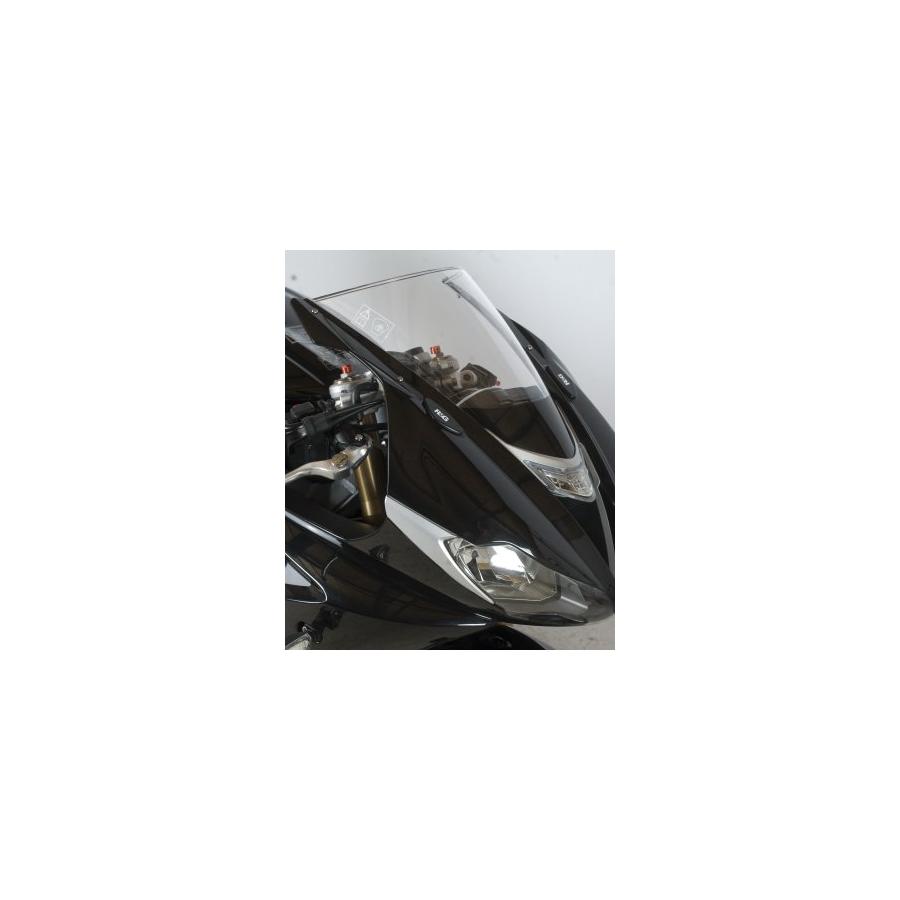 R&G (アールアンドジー) ミラーブランキングプレート アルミニウム ブラック DAYTONA 675 [デイトナ] RG-MBP0015BK