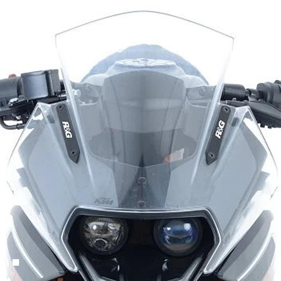 R&G (アールアンドジー) ミラーブランキングプレート ブラック RC125 RC200 RC390 RG-MBP0019BK