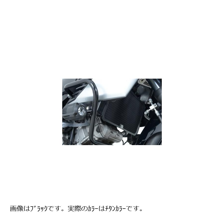 R&G (アールアンドジー) ラジエターガード アルミニウム チタン DL1000 V-STROM[V-ストローム] RG-RAD0156TI