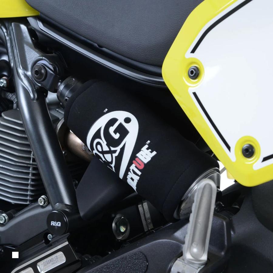 R&G (アールアンドジー) ショックチューブ CRネオプレン ブラック 16.51x21.59cm RG-SHOCK23BK