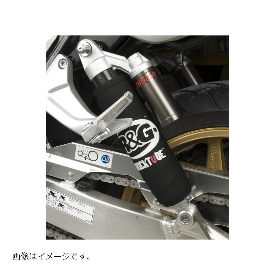 R&G (アールアンドジー) ショックチューブ CRネオプレン ブラック 30.48x20.32cm Honda NSC50R FJS600 Silverwing RG-SHOCK32BK