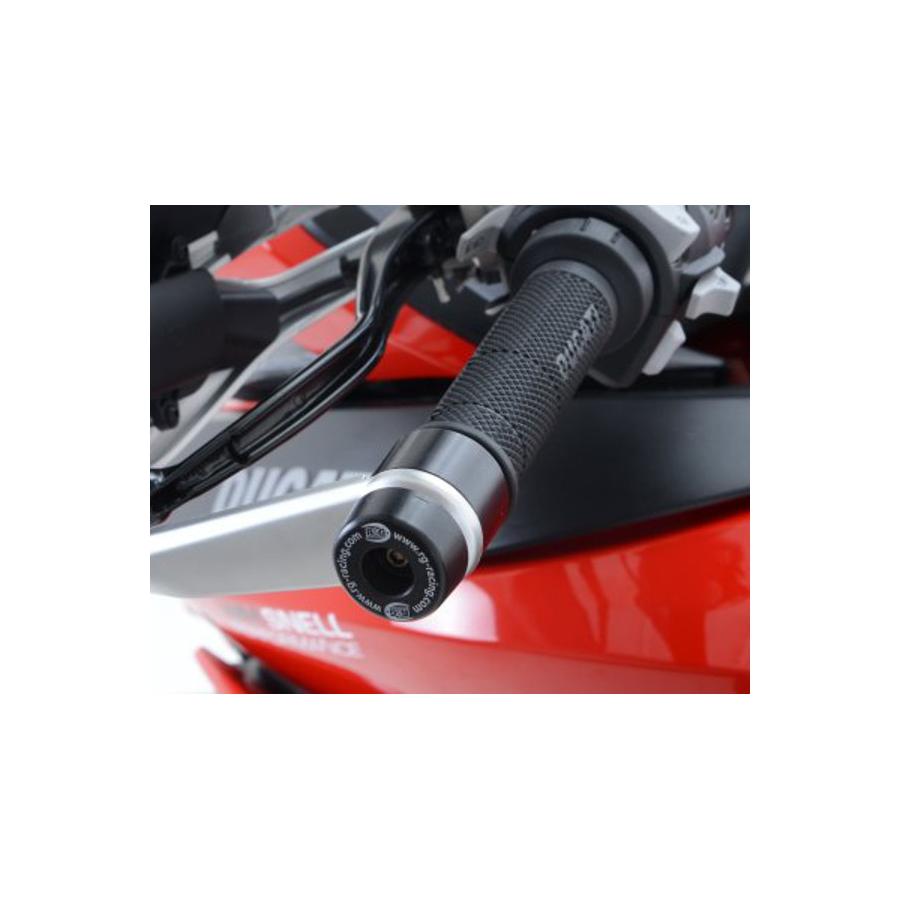 R&G (アールアンドジー) バーエンドスライダー ブラック Multistrada1200 RG-BE0098BK