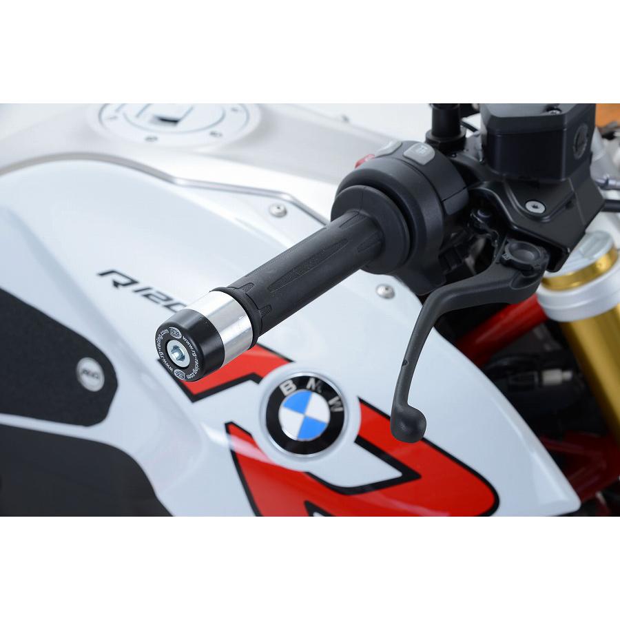R&G (アールアンドジー) バーエンドスライダー ブラック R1200RS RG-BE0099BK