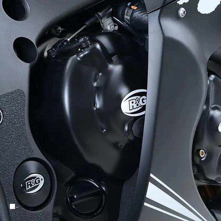 R&G (アールアンドジー) レーシング クラッチカバー ポリプロピレン ブラック ZX-10R RG-ECC0095R
