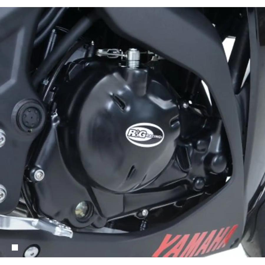 YAMAHA - R&G (アールアンドジー) エンジンケースカバー ポリプロピレン ブラック YZF-R25 YZF-R3 RG-ECC0185BK
