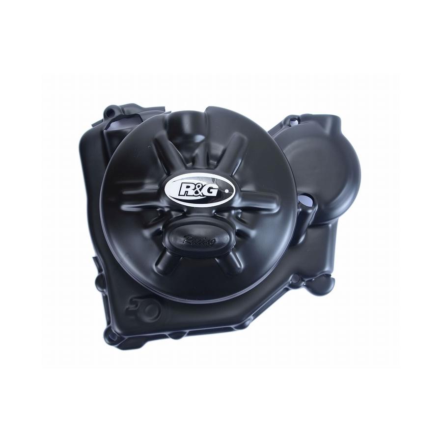 R&G (アールアンドジー) レーシング エンジンケースカバー ポリプロピレン ブラック RSV4 RR RSV4 RF V4 Tuono 1100 RG-ECC0204R