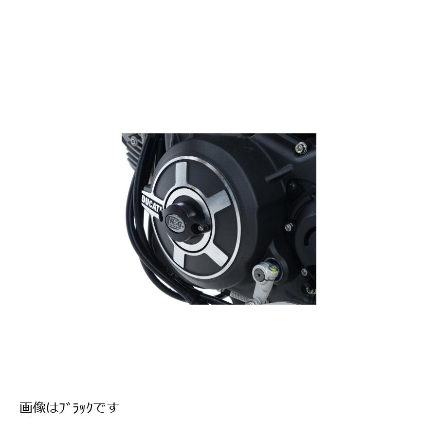 R&G (アールアンドジー) エンジンケーススライダー アルミニウム シルバー Scrambler RG-ECS0092AL