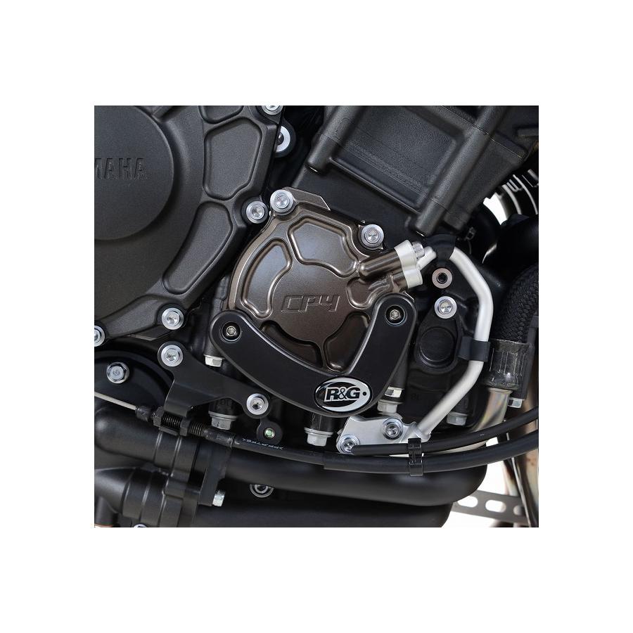 R&G (アールアンドジー) エンジンケーススライダー HDPE ブラック YZF-R1 MT-10 RG-ECS0095BK