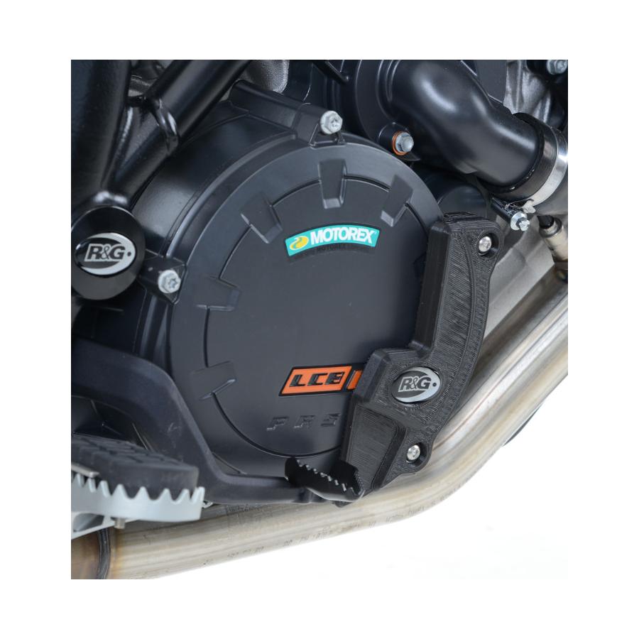 R&G (アールアンドジー) エンジンケーススライダー HDPE ブラック 1290Super Adventure 1050Adventure RG-ECS0101BK