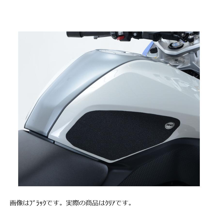 R&G (アールアンドジー) Eazi-Grip トラクションパッド PVC クリア R1200RS R1200R RG-EZRG110CL