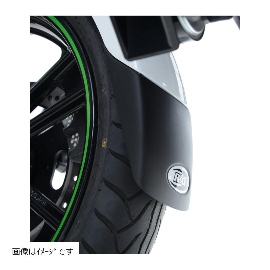 R&G (アールアンドジー) フロントフェンダーエクステンダー ブラック VTR1000 SP/SP2