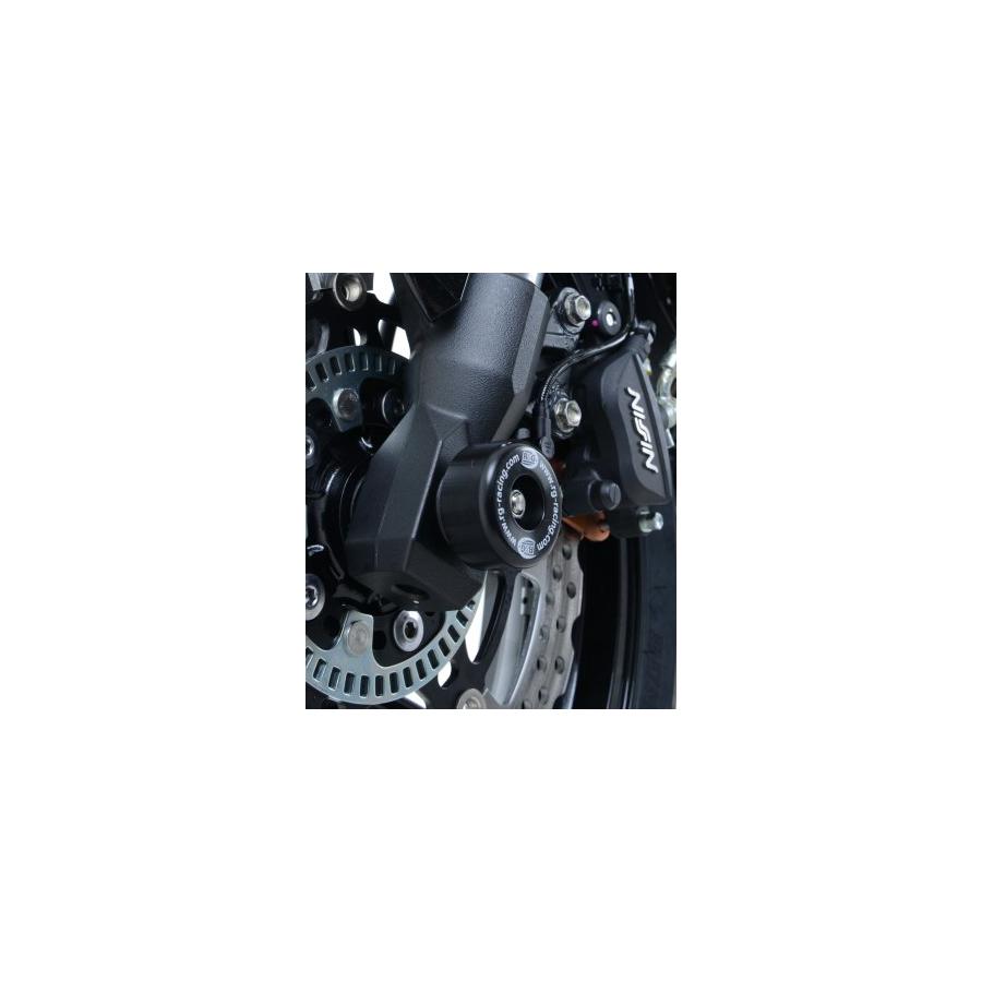 R&G (アールアンドジー) フォークプロテクター ブラック Versys650 RG-FP0168BK