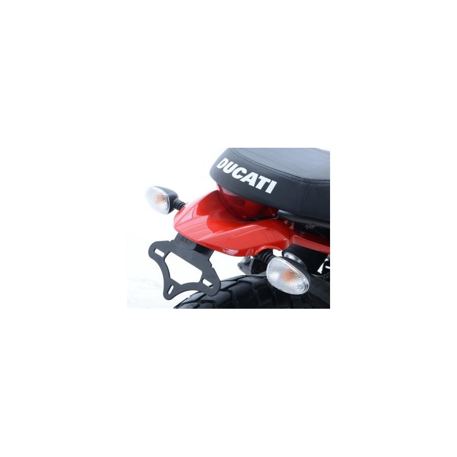 R&G (アールアンドジー) フェンダーレスキット ステンレス ブラック Scrambler RG-LP0177BK