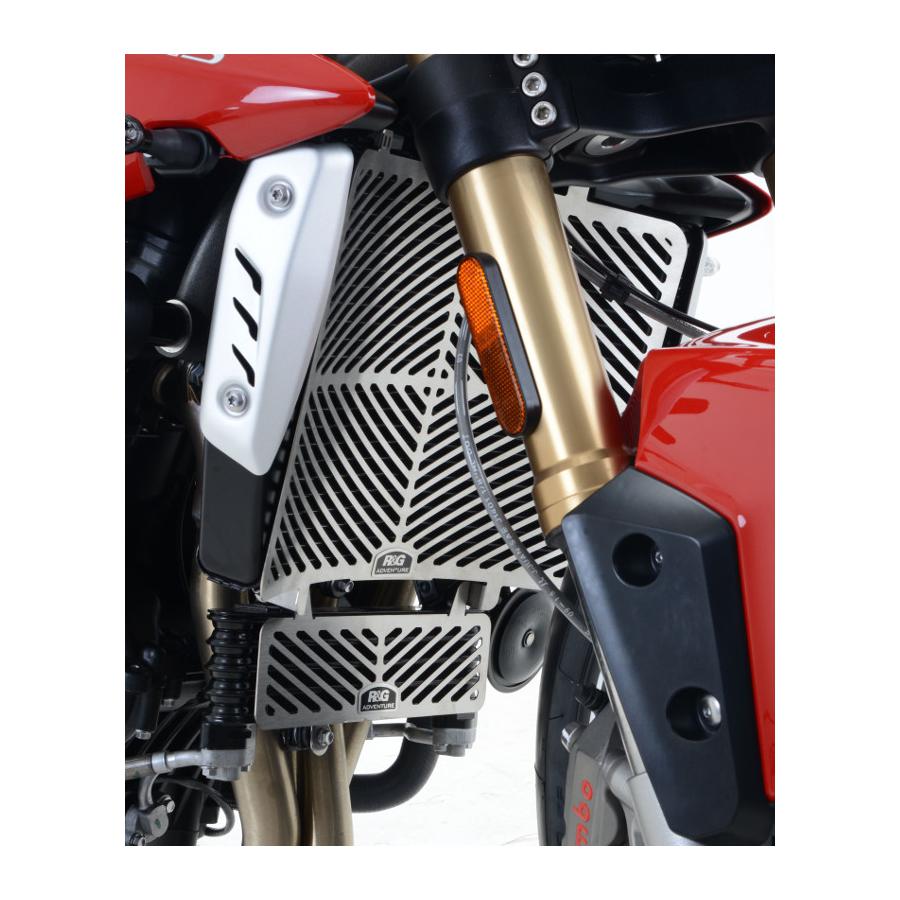 R&G (アールアンドジー) ステンレス ラジエターガード Speed Triple S/R