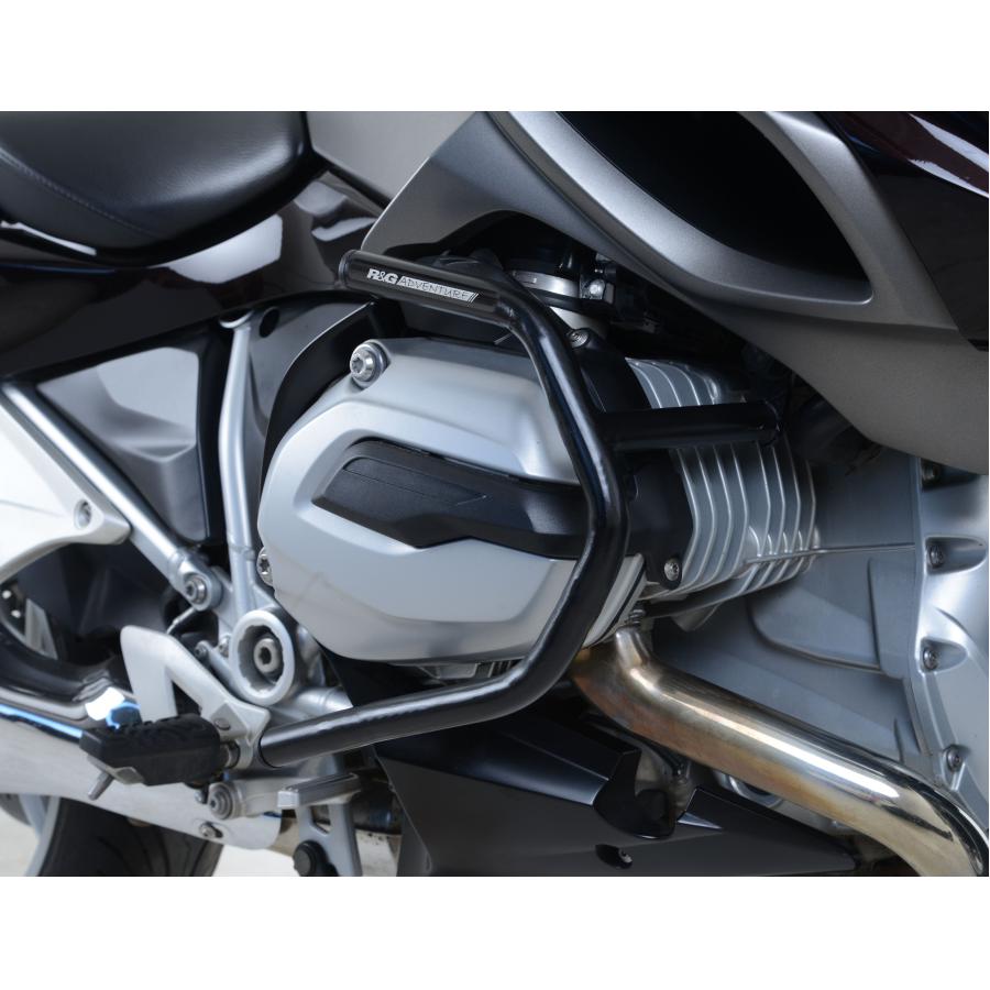 R&G (アールアンドジー) アドベンチャーバー ブラック BMW R1200RT RG-AB0024BK