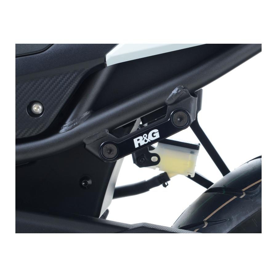R&G (アールアンドジー) リアフットレストプレート ブラック CBR400R/500R