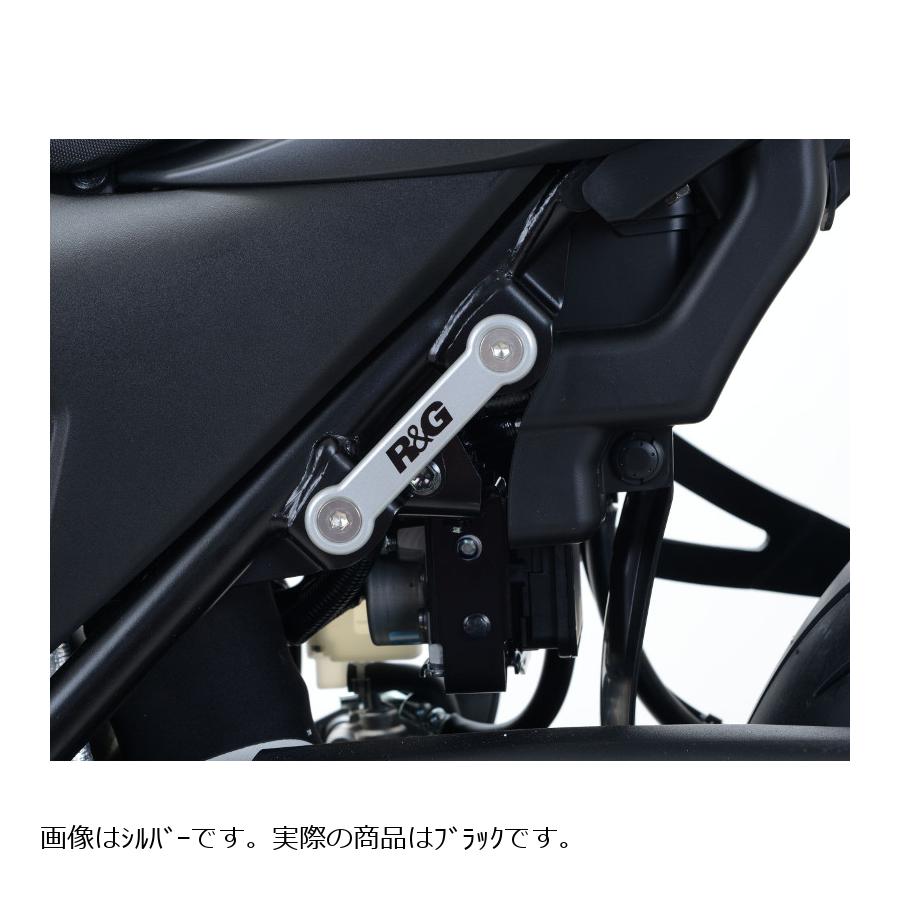 R&G (アールアンドジー) リアフットレストプレート ブラック SV650