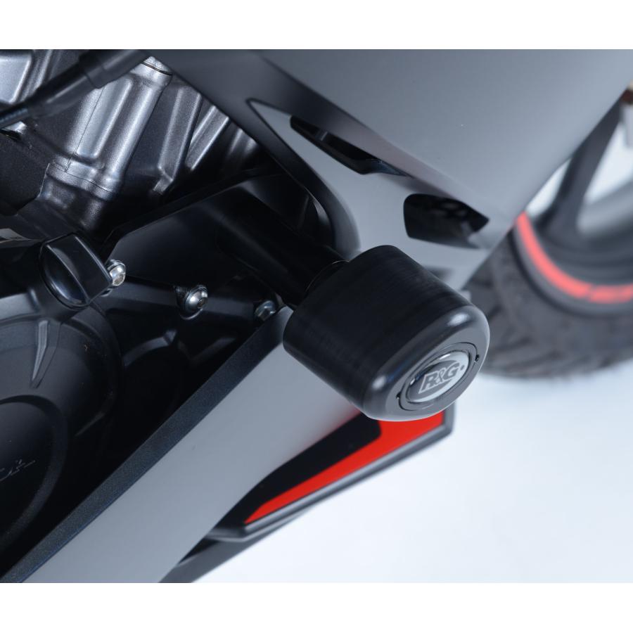 R&G (アールアンドジー) エアロクラッシュプロテクター ブラック CBR250RR