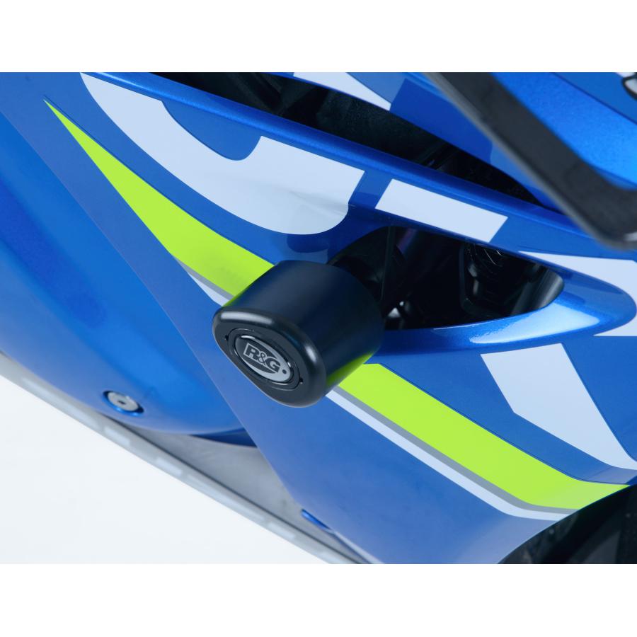 R&G (アールアンドジー) エアロフレームスライダー(no-cut) ブラック GSX-R1000/R RG-CP0422BL