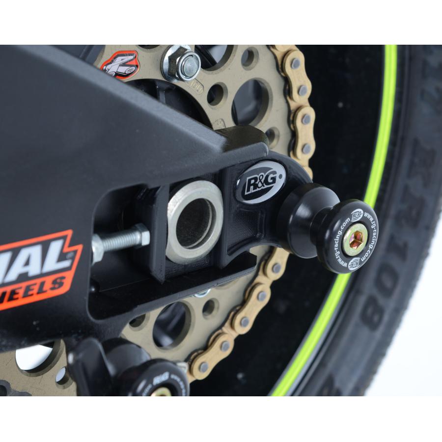 R&G (アールアンドジー) オフセットコットンリール ブラック GSX-R1000/R
