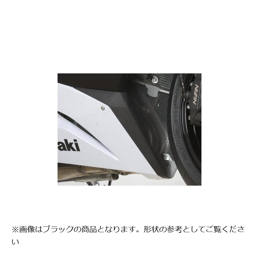 R&G (アールアンドジー) ダウンパイプグリルガード グリーン ZX-6R(636) RG-DG0013GR